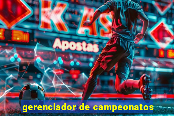 gerenciador de campeonatos